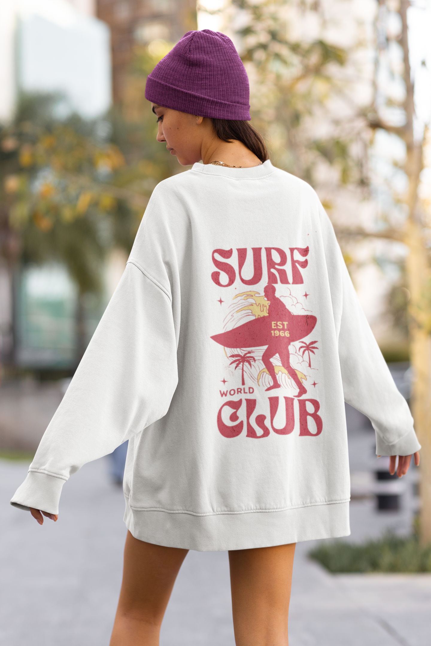 SUDADERA SURFING CLUB - Luxo project®